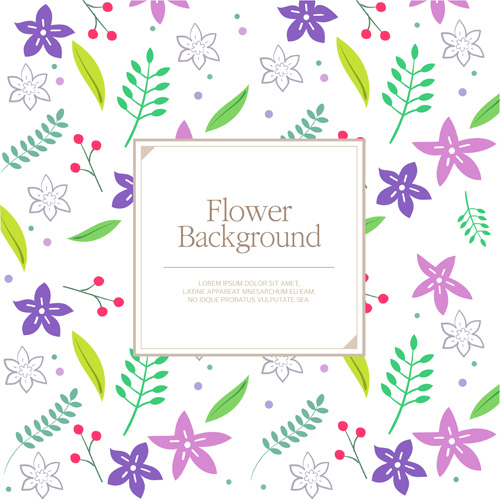 Flower seamless pattern background vector 03 seamless pattern flower background   