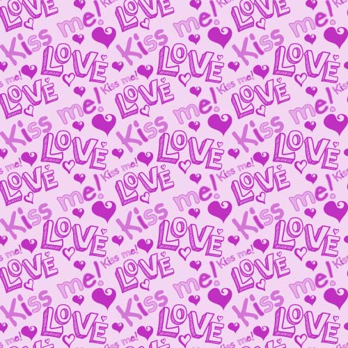 Love seamless pattern vector material 11 pattern love   