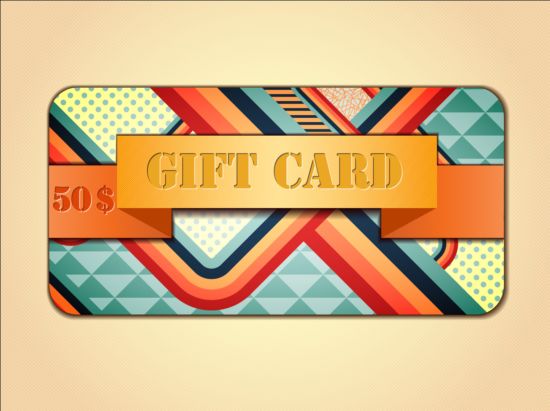 Fashion gift card template vectors 12 gift fashion card   