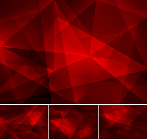 Red fractal abstract background vector fractal background abstract   