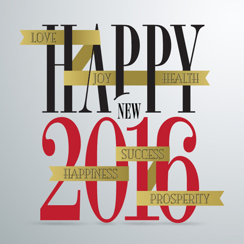 Happy 2016 new year vector new year happy 2016   