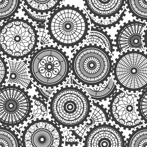 Seamless pattern gears vector 01 seamless pattern gears   