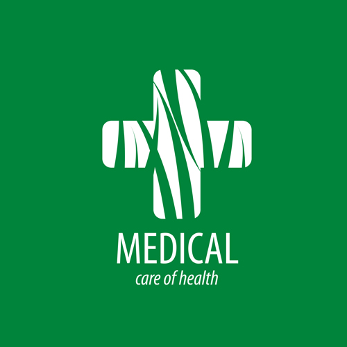 Green medical health logos design vector 10 logos health Green medical   