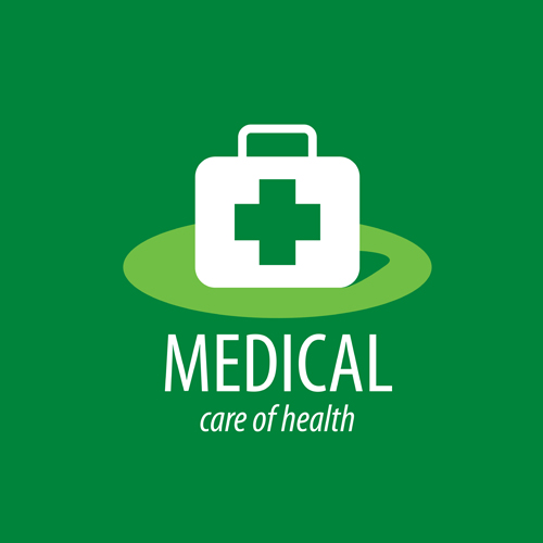 Green medical health logos design vector 07 logos health Green medical   