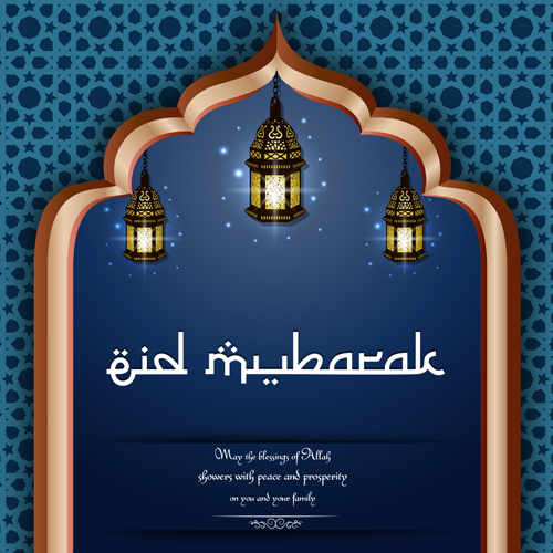 Vector Eid mubarak background graphics 02 Mubarak graphics background   