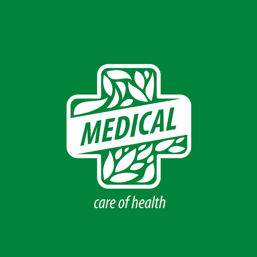 Green medical health logos design vector 04 logos health Green medical   