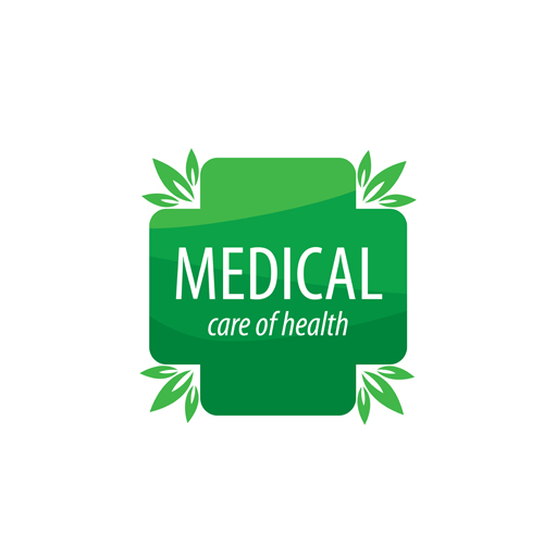 Green medical health logos design vector 02 logos health Green medical   