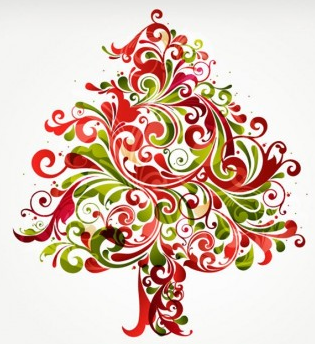 Christmas tree colorful vectors graphics tree graphics christmas tree christmas   