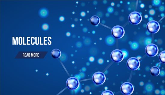 Molecules structure concept background vector 06 structure Molecules concept background   