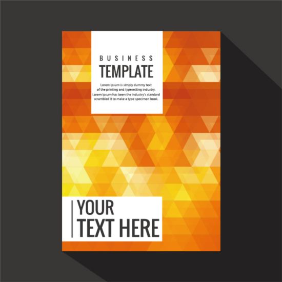 Geometry shapes cover book brochure vector 02 shapes Geometry cover brochure book   