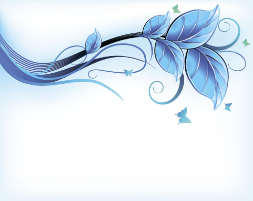 Elegant leaves art background vector 03 leaves elegant background   