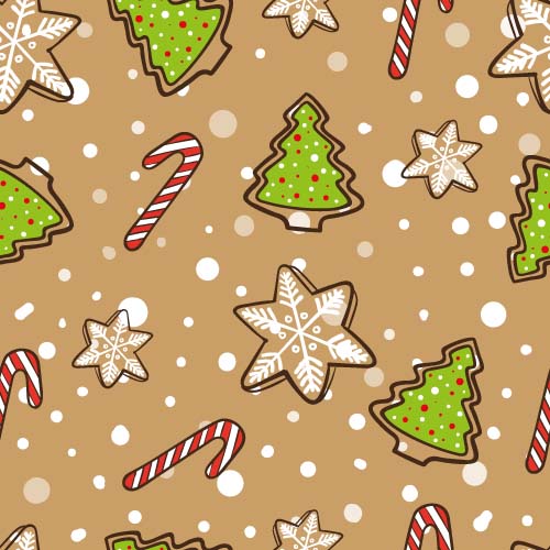 Christmas candy seamless pattern vectors 04 seamless pattern christmas candy   