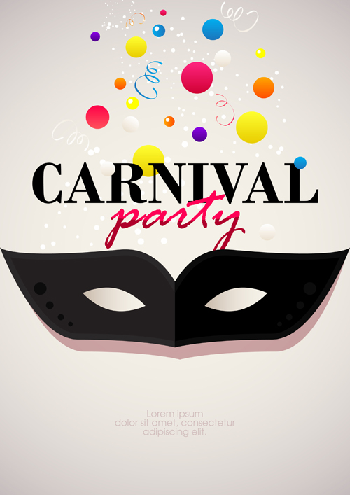 Carnival party background creative vector 05 party creative carnival background   