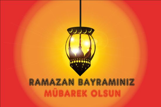 Ramadan Kareem mubarek with lantern background vector 03 ramadan mubarek lantern kareem background   