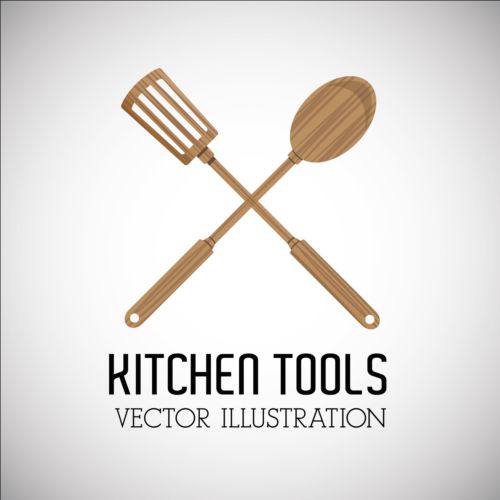 Kitchen tools vector illustration set 15 tools kitchen illustration   