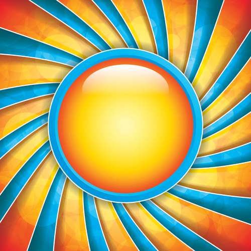 Cartoon sun pattern background vector sun pattern cartoon background   