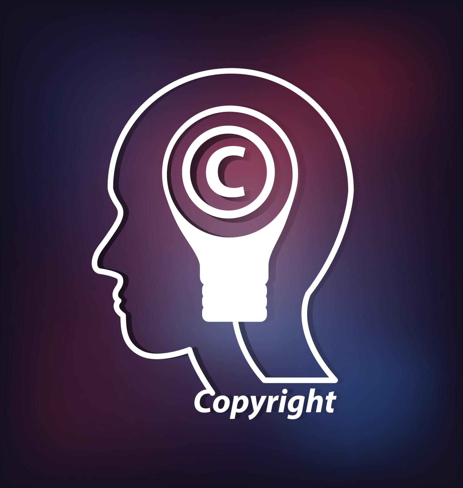 Creative copyright business vector design 05 creative copyright business   