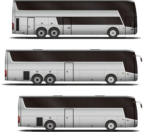 Luxury bus vector illustration 01 luxury illustration bus   