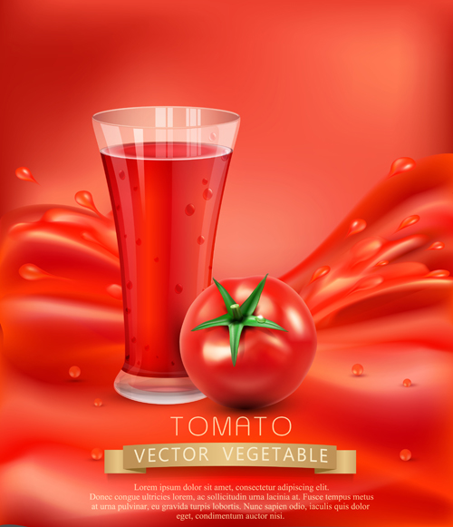 Tomato juice vector material tomato material juice   