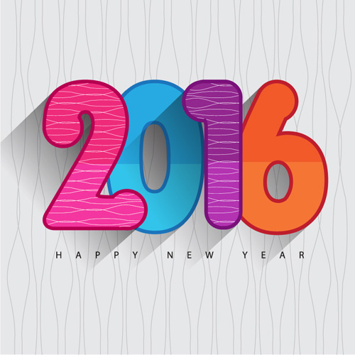 2016 new year creative background design vector 06 year new design creative background 2016   