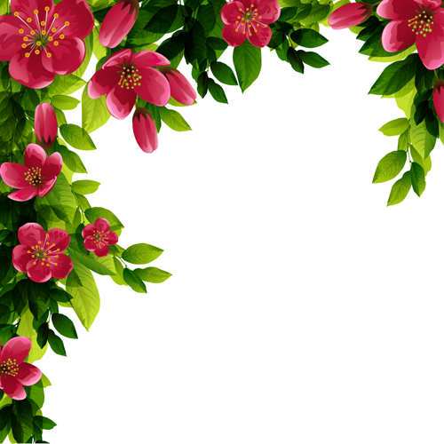 Beautiful red flower vector background 06 flower beautiful background   
