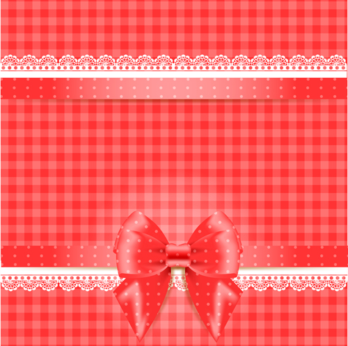 Elegant bow cards vector design 10 elegant cards bow   