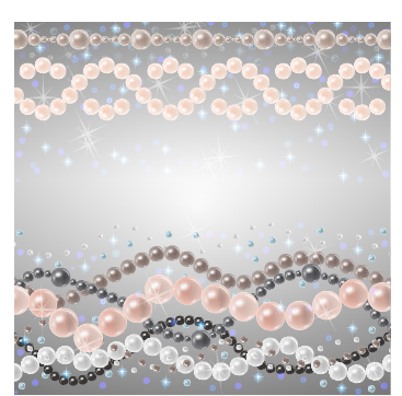 Coloured pearls art background vector pearls Coloured background   