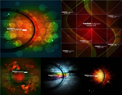 Abstract Effect light background vector light effect abstract   