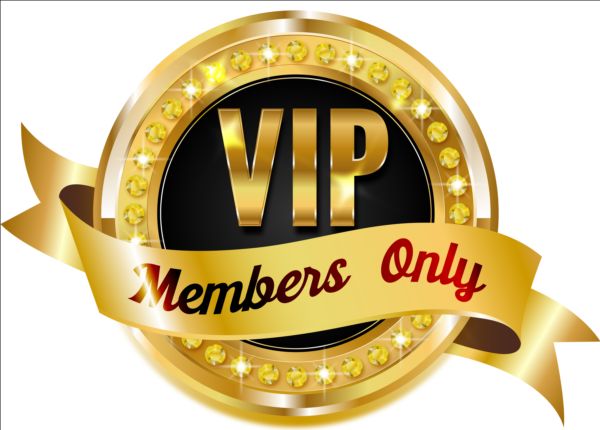 Luxury VIP golden labels vector 03 vip luxury labels golden   