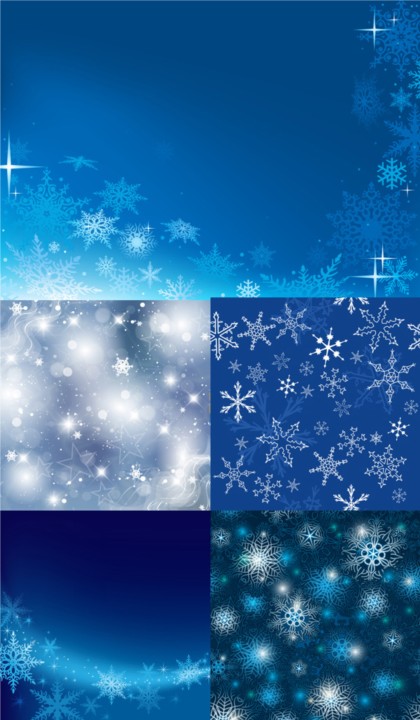 Beautiful snowflake background christmas vector snowflake beautiful   