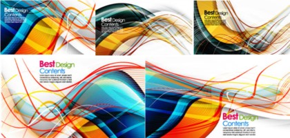 Colorful texture waves background vector waves texture colorful   