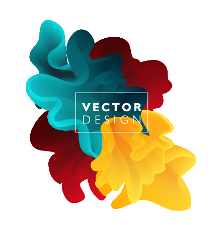 Colored cloud abstract illustration vectors 11 illustration colored cloud abstract   