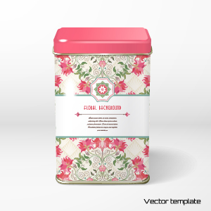 Beautiful floral pattern packaging design vector 13 pattern floral beautiful   