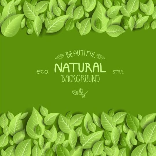 Eco style natural background vector 07 style natural eco background   