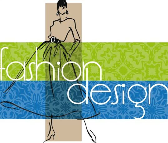 Fashion woman background hand drawn vector 05 woman hand fashion drawn background   