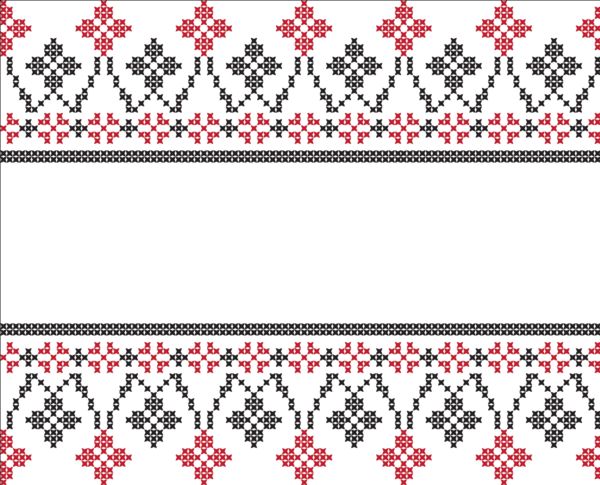 knitted fabric pattern border vector material set 14 pattern knitted fabric border   
