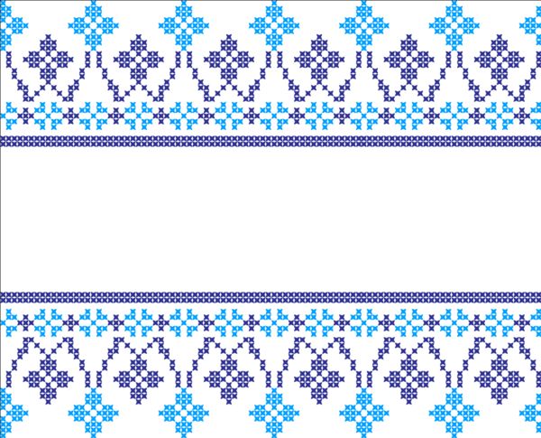 knitted fabric pattern border vector material set 11 pattern knitted fabric border   