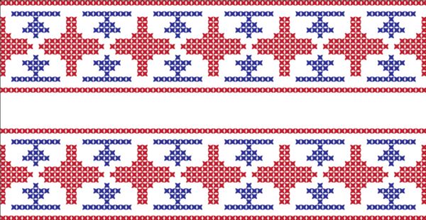 knitted fabric pattern border vector material set 10 pattern knitted fabric border   