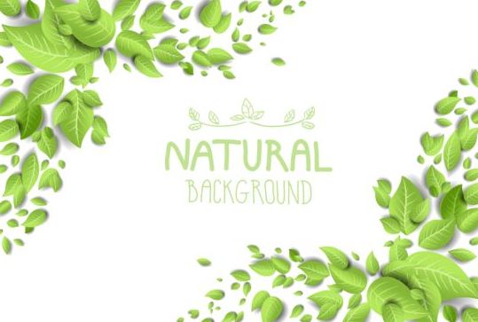 Eco style natural background vector 01 style natural eco background   