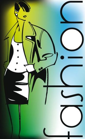 Fashion woman background hand drawn vector 07 woman hand fashion drawn background   