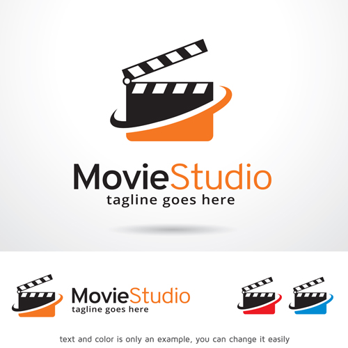 Movie Studio logo vector studio movie logo   