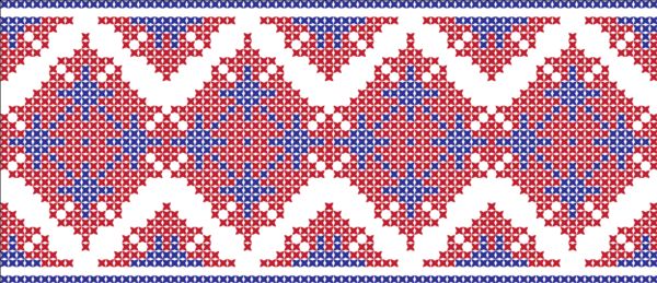 knitted fabric pattern border vector material set 01 pattern knitted fabric border   
