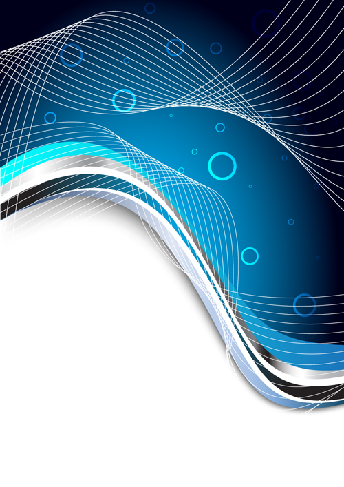 Blue dynamic lines backgrounds vector design 02 liness dynamic blue   