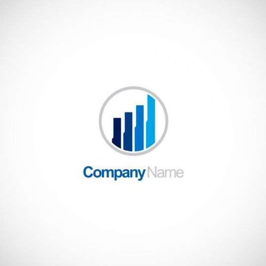 Business finance chart company logo vector logo finance company chart business   