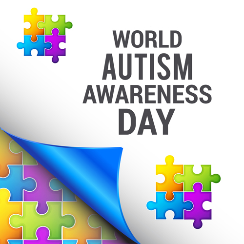 World autism awareness day poster vector 03 world poster awareness autism   