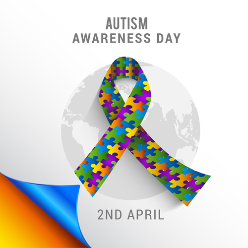 World autism awareness day poster vector 02 world poster awareness autism   