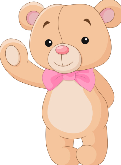 Cute teddy bear vector illustration 08 teddy illustration cute bear   