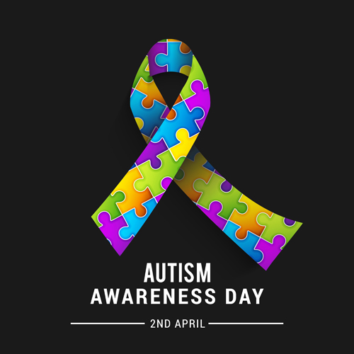 World autism awareness day poster vector 06 world poster awareness autism   