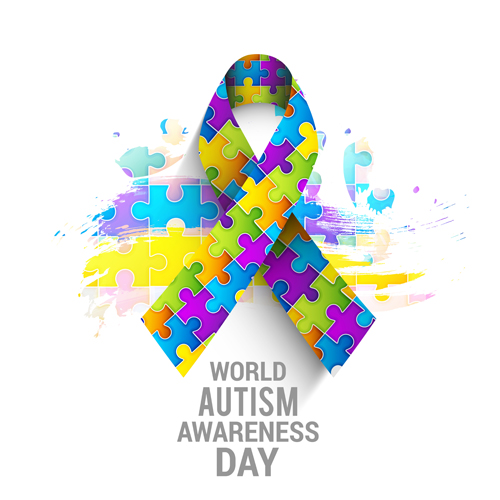World autism awareness day poster vector 05 world poster awareness autism   