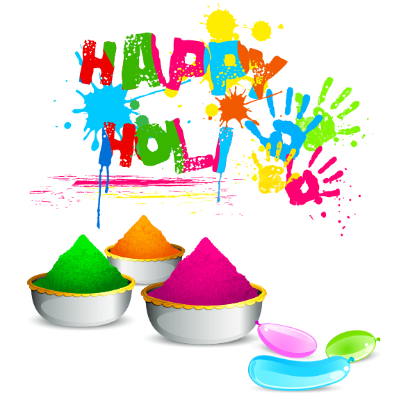 Holi creative background art vector 11 holi creative background   